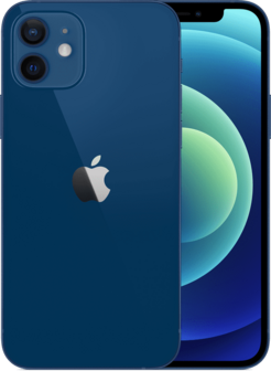 Magazijn opruiming Apple IPhone 12 (model 2020) 64GB blauw