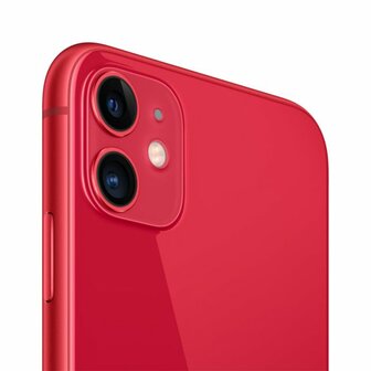 nieuwstaat Apple iPhone 11 (model 2019) 64GB rood 6.1" + 12 maanden garantie