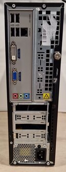 HP Pro 3300 SFF Intel hdd/ssd (WiFi) back