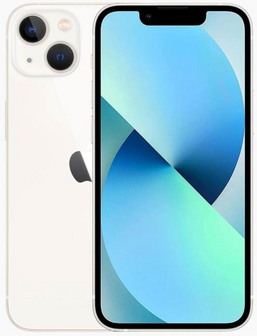 Magazijn opruiming Apple iPhone 13 wit 128GB 6,1&quot; + garantie op=op