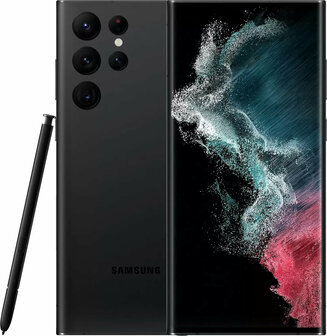 Samsung Galaxy S22 Ultra (model 2022) 128GB zwart