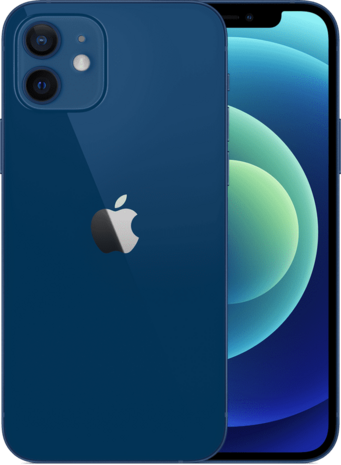 Magazijn opruiming Apple IPhone 12 (model 2020) 64GB blauw