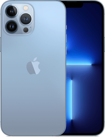 nieuwstaat Apple iPhone 13 Pro Max Blauw 256GB + 12 maanden garantie