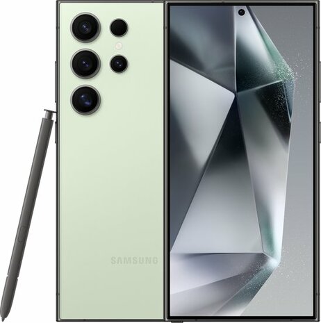 Magazijn opruiming Samsung Galaxy S24 Ultra 5G 512GB (model 2024) groen + garantie op=op