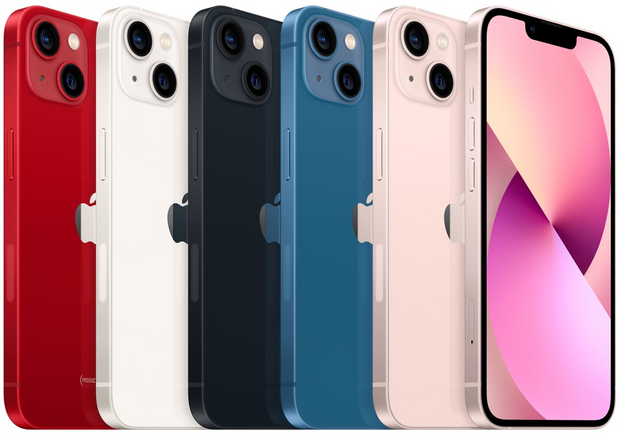 Magazijn opruiming Apple iPhone 13 128/256/512GB + Garantie
