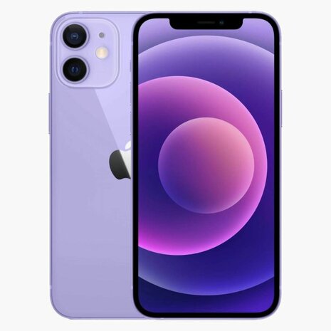 Apple iPhone 12 mini 64GB paars 5,4" + garantie