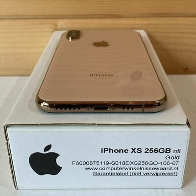 Apple iPhone 10 XS 256GB goud + garantie