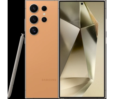 Magazijn opruiming Samsung Galaxy S24 Ultra 5G 256GB (model 2024) oranje + garantie op=op