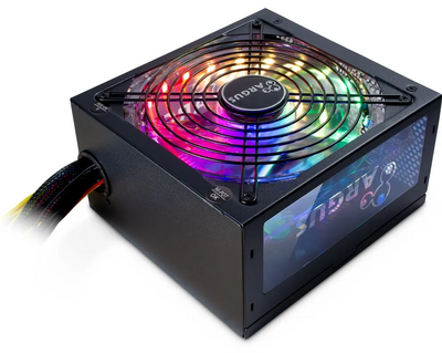Magazijn opruiming 500Watt ATX Stille Gaming voeding (120mm fan) op=op
