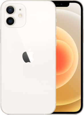 (Als) Nieuw Apple IPhone 12 (model 2020) 64GB wit 6.1" + 24 maanden garantie
