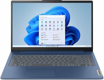 Lenovo laptop IdeaPad Slim 3 Core i5-12450H 8GB 512GB (15IAH8) 15.6" blue + garantie