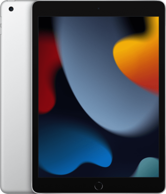 (Als) Nieuw Apple iPad 9 (model 2021) silver 256GB 10.2" WiFi (4G) + 24 maanden garantie